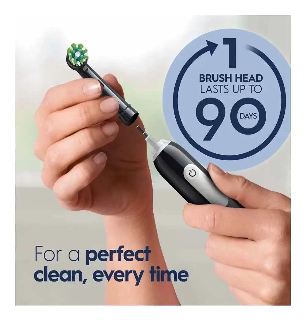 Oral-B Pro 1000 Electric Toothbrush with Brush Head, Rechargeable Black